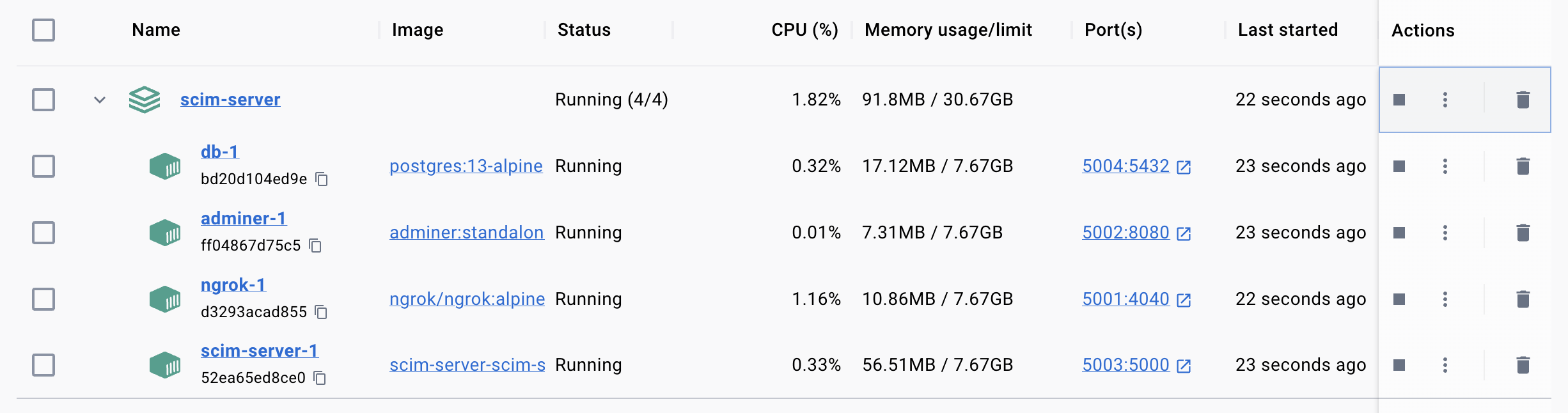 Docker Desktop