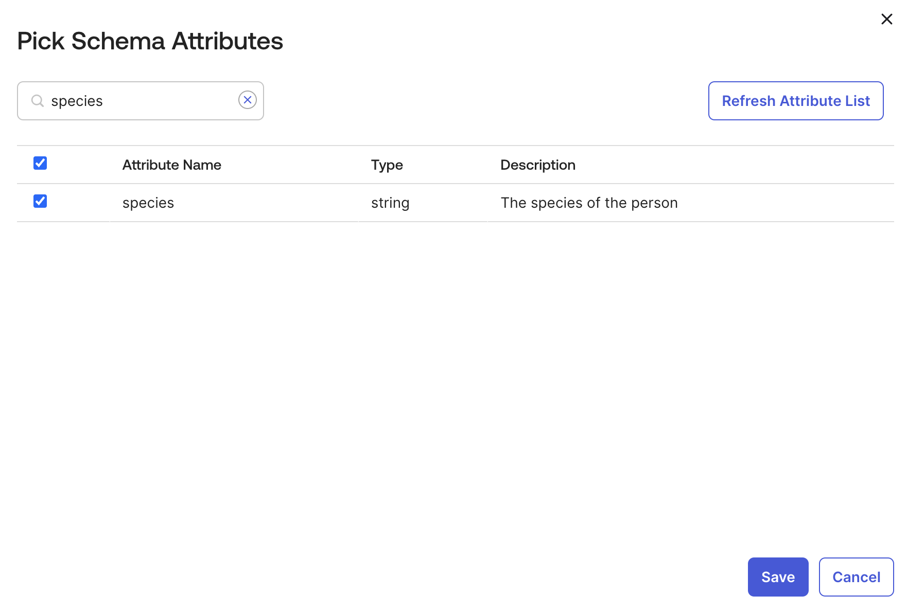 Custom Attribute Mapping