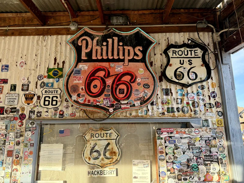 Hackberry General Store sur la Route 66, Arizona