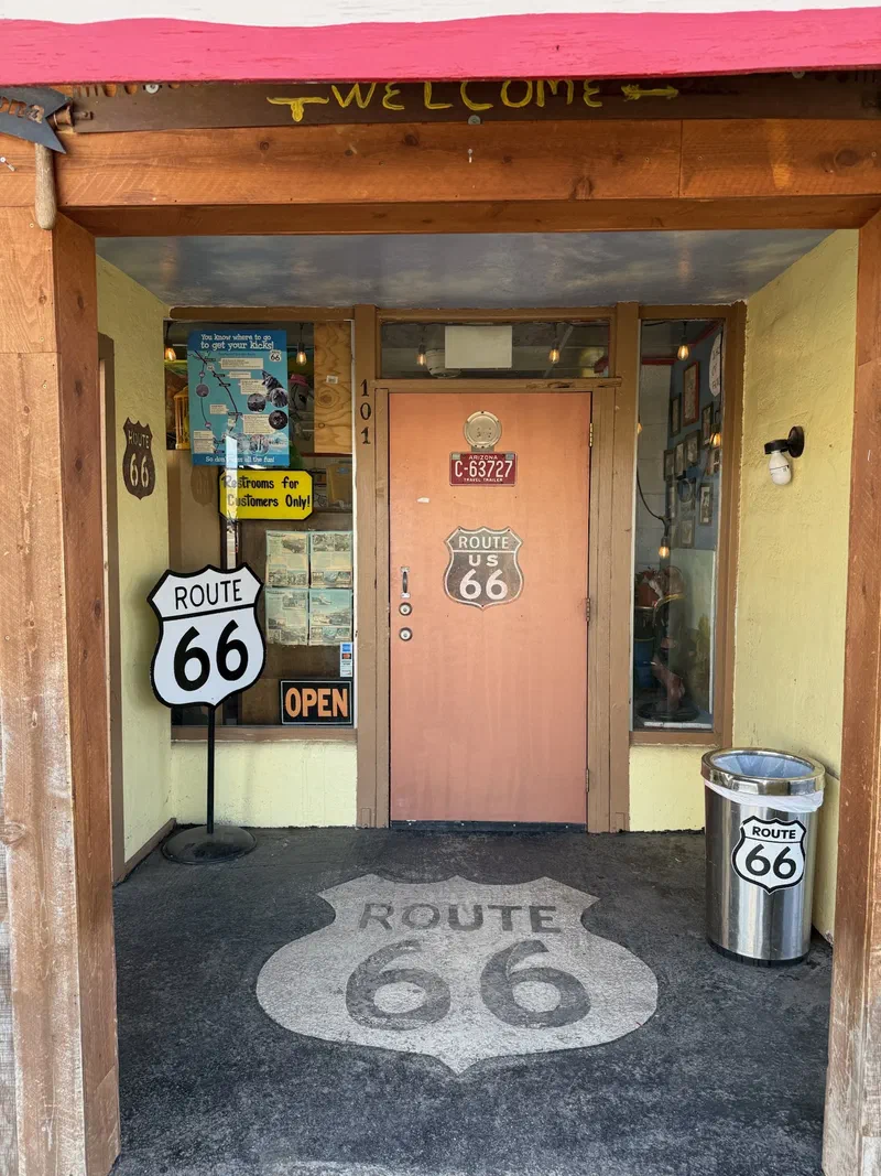 Route 66 a Seligman, Arizona